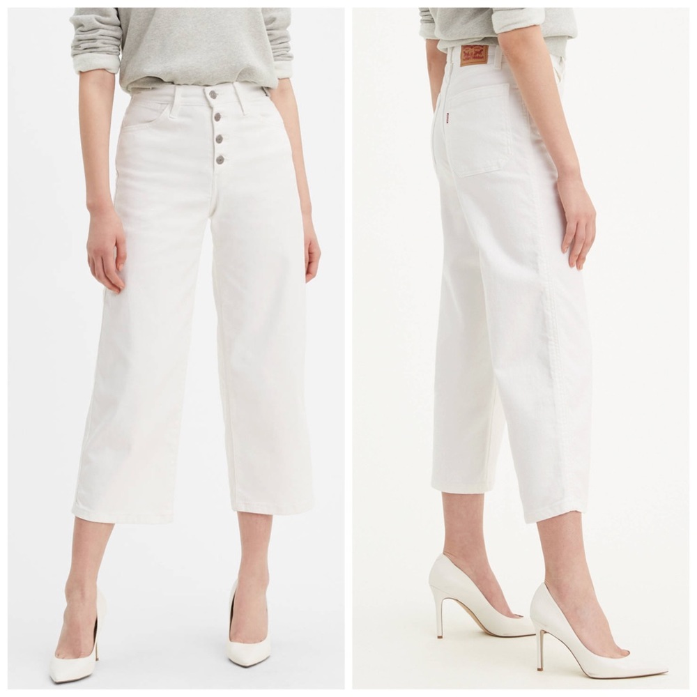 Levi’s Mile High Wide Leg Crop Jeans